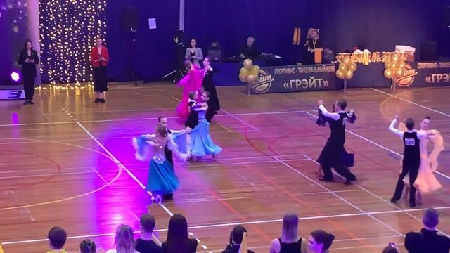 Кирилл Никольников - Эмилия Хуснуллина | Спортивные бальные танцы | Great Cup 2023 смотреть онлайн