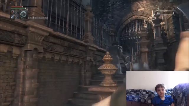 CAN HE GET TO THE CLERIC BEAST? Jack Plays! Bloodborne PART 2 смотреть онлайн
