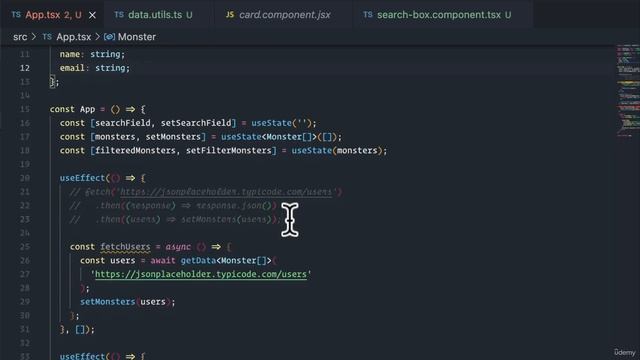 19 Typescript Basics_ Typing Monsters-Rolodex - 007 Typing React's setState смотреть онлайн