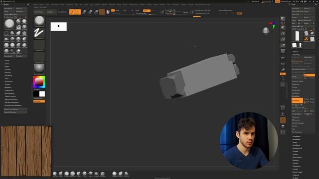 Стилизованное дерево Zbrush для начинающих | CG скульптинг, уроки на русском