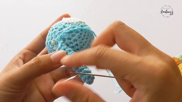 #100 | Cat Keychain Amigurumi (2/2) | Crochet Animal | Amigurumi Beginners Tutorial | @Amibuzz