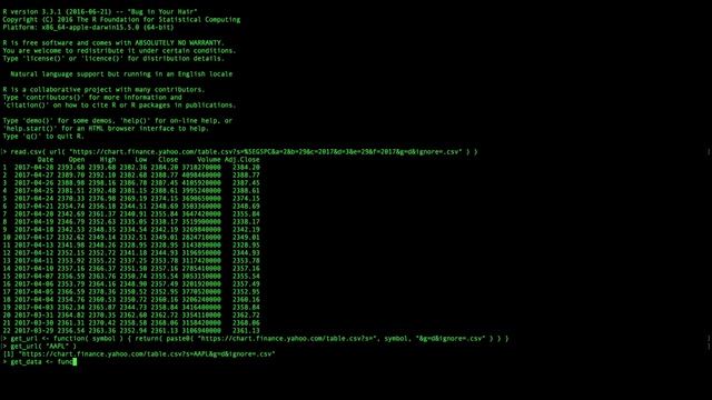 Downloading Stock Data from Yahoo Finance with R (5 Minute Tutorial!) смотреть онлайн