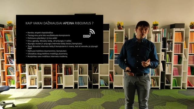 Ką Internete Veikia Tavo Vaikas. Seminaras.