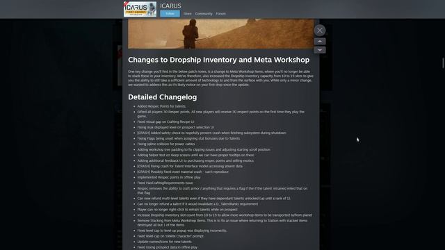 YOU can RESPEC YOUR TALENT POINTS NOW! | Icarus Week 13 Update смотреть онлайн