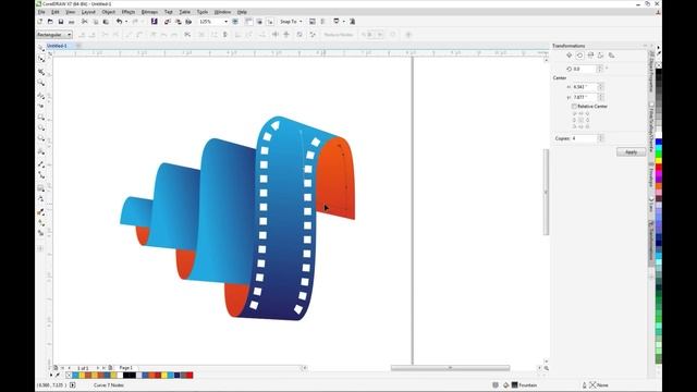 CorelDraw - How To Make a 3D Photography Logo Design in Corel Draw смотреть онлайн