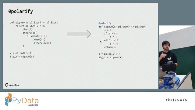 polarIFy: Automatically Transform Complex Python Methods to Polars Expressions - Bela Stoyan смотреть онлайн