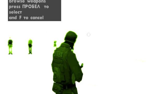 ПНВ и тепловизор на оружии для GTA San Andreas смотреть онлайн