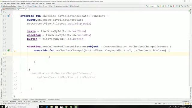#6 - Checkbox com Kotlin - Curso de desenvolvimento para Android смотреть онлайн
