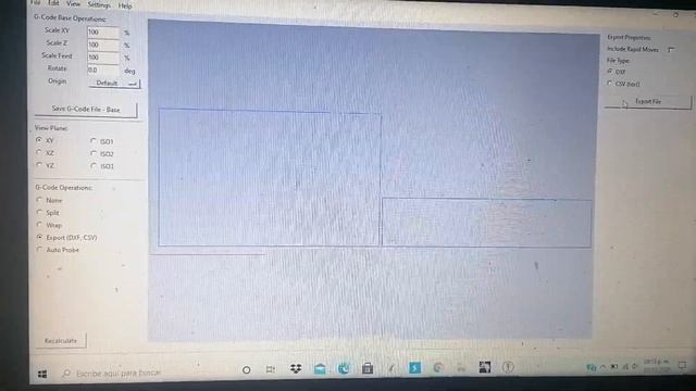 GCODE A DXF смотреть онлайн