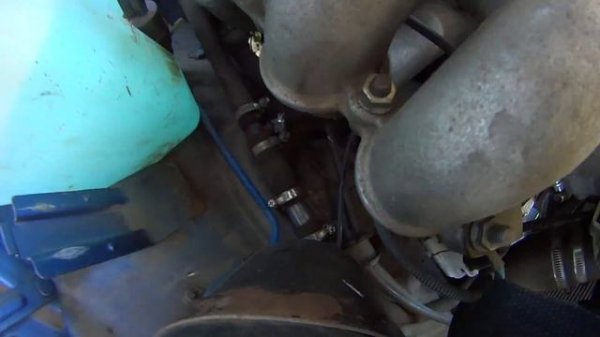 Переделка системы охлаждения ЗМЗ 406. Избавляемся от обводной трубки обратки печки.