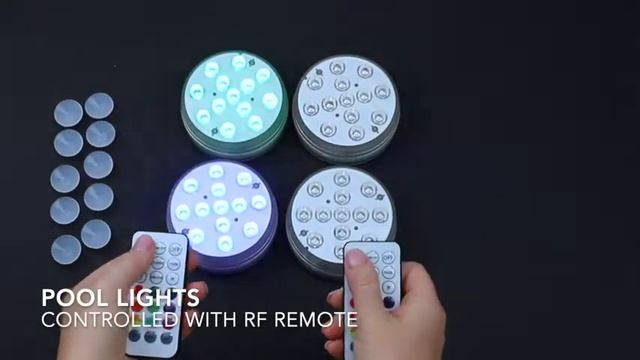 Подводная светодиодная лампа RGB для бассейна,аквариума, вечеринки, рождественского декора смотреть онлайн