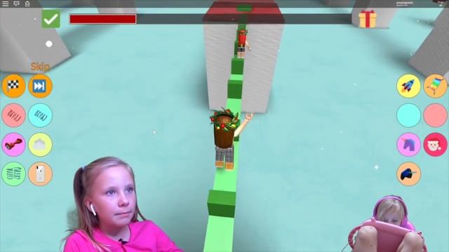 Побег от злого снеговика OBBY в ROBLOX / ESCAPE FROM EVIL SNOWMAN смотреть онлайн