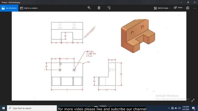 autocad layout viewport part 1 |AUTOCAD 3D mechanical projection view |autocad tutorial for beginne смотреть онлайн
