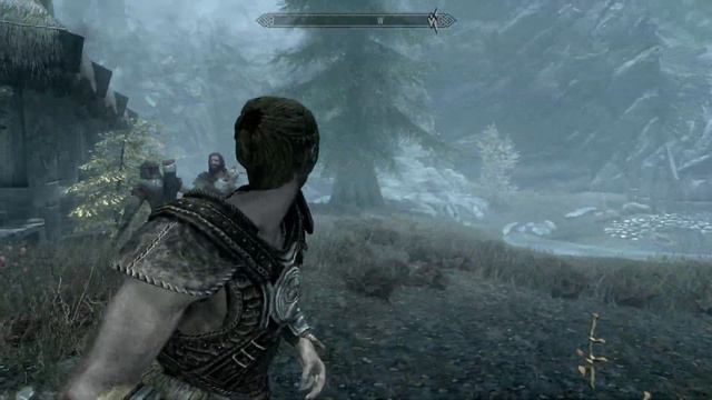 First Ever Skyrim DRAGON SNIPE? смотреть онлайн