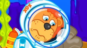 Маша и Леопольд.  В кино - Серии для всей семьи  - Lion Family на русском - Мультик