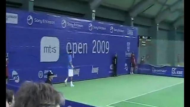 Filip Krajinovic VS Rosol Lukas Gemax Open 2009 Beograd 17 02 2009 3 Deo смотреть онлайн