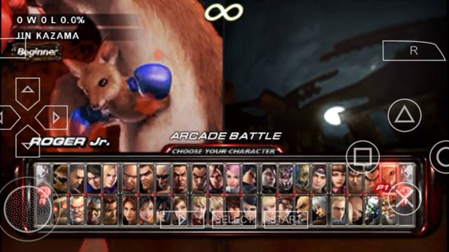 Tekken 6 Arcade Mode Character Selection Screen (PSP) смотреть онлайн