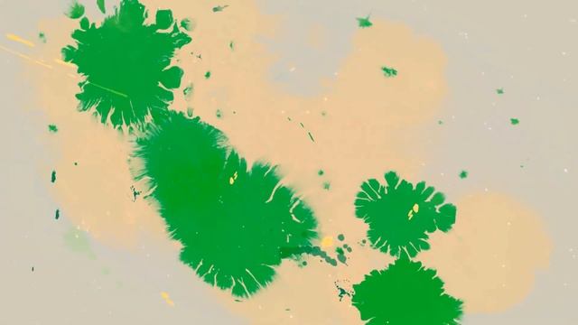 Green screen drop ink splatter slideshow | New Ink splatter смотреть онлайн