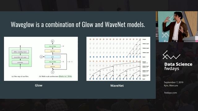 Taras Sereda "Waveglow. Generative modeling for audio synthesis" смотреть онлайн