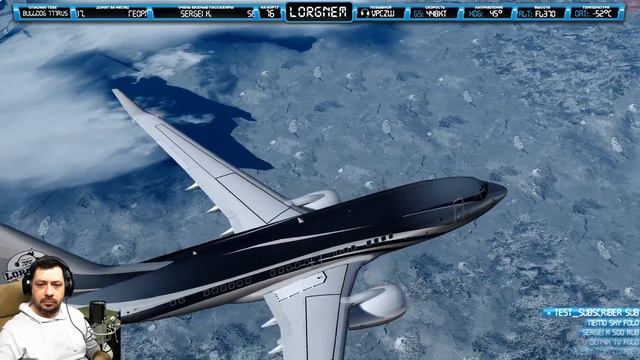 [RU] [P3D V4] [VATSIM] Хабаровск (UHHH) - Магадан (UHMM) / PMDG 737 смотреть онлайн