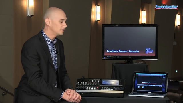 Roland Systems Group VR-50HD A/V Mixer Overview - Sweetwater Sound смотреть онлайн