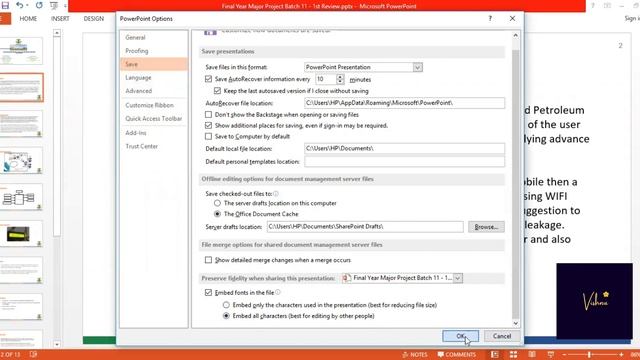 How to resolve SOME OF YOUR FONTS CANNOT BE SAVED WITH THE PRESENTATION смотреть онлайн