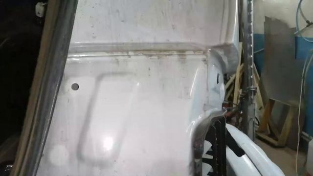 Audi Q-5 переделка американского кузовного ремонта( заднего левого крыла) смотреть онлайн