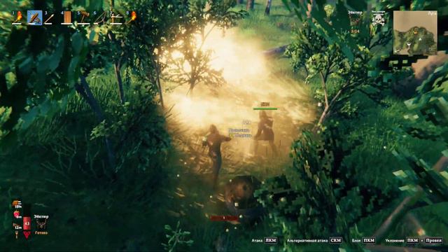 проходим DUNGEON с другом в Valheim смотреть онлайн