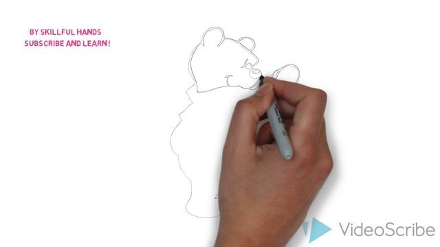 How to Draw a Winnie the pooh / Как нарисовать Винни Пуха смотреть онлайн