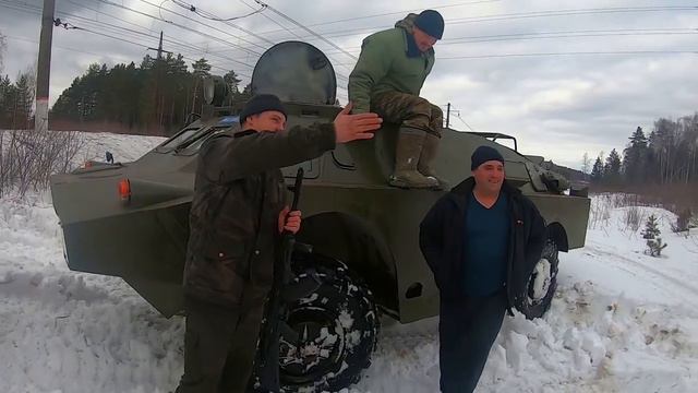 Катание на танке(БРДМ) Калуга - 28 февраля! смотреть онлайн