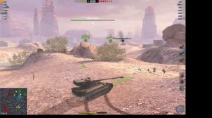 Обзор на AMX Defender - маленький да удаленький [WOT Blitz]