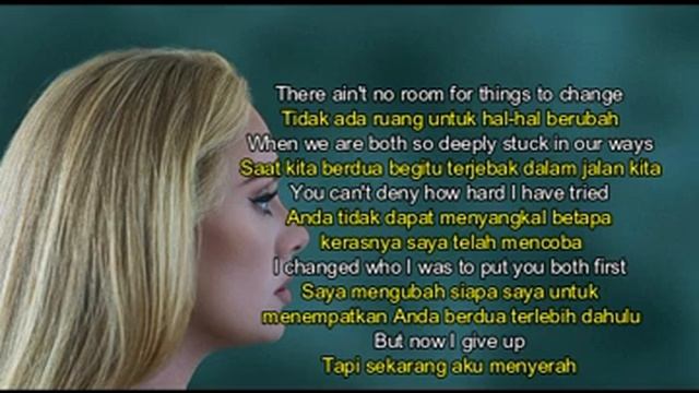 EASY ON ME (LIRIK DAN TERJEMAHAN ) (BINDO) смотреть онлайн