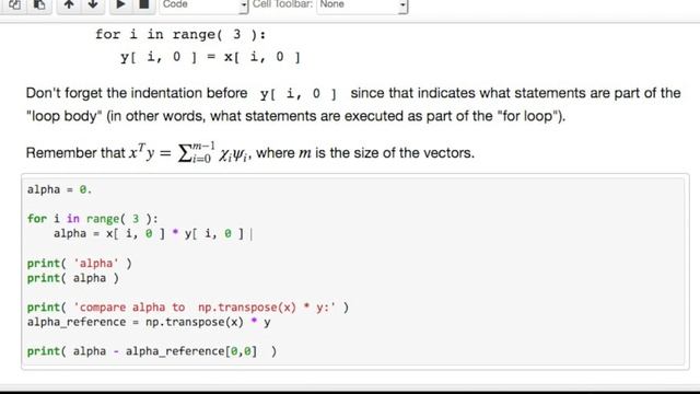 1.5.5 Implementing a dot product смотреть онлайн