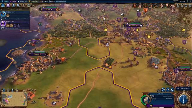 Let's Play Civilization VI - ROME Episode IV смотреть онлайн