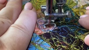 Как красиво использовать самые маленькие кусочки ткани для создание арт полотна.