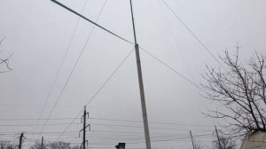 Антенна вертикальная дельта на 80м Ч2