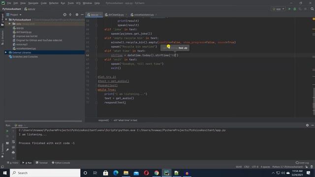 Python Voice Assistant - Part 2 | Build Your Own Virtual Assistant in Python смотреть онлайн