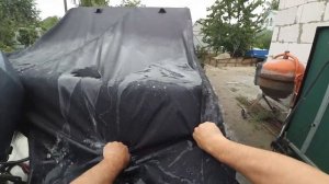 Транспортировочный тент на лодку  Windboat 4.6 EVO