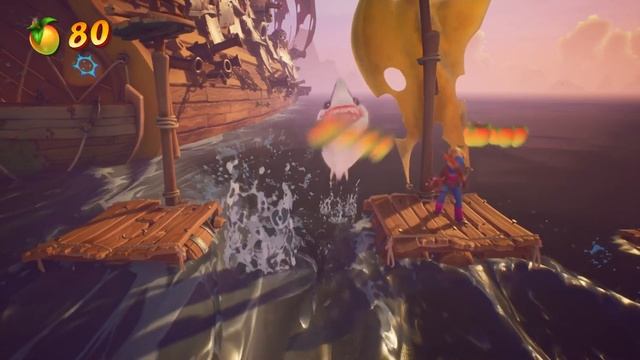 Crash Bandicoot 4: Hook, Line, and Sinker 100% Run - All Gems Guide (No Deaths / No Damage) смотреть онлайн