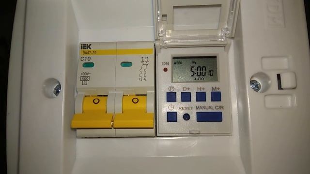 Настройка реле времени для фитолампы (ЧАСТЬ №3) смотреть онлайн