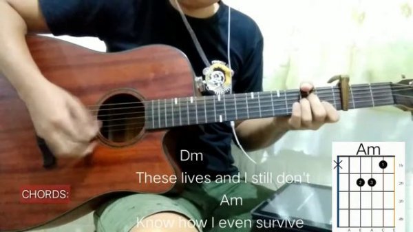 Hard times acoustic cover | Paramore | Tabs & Chords with lyrics