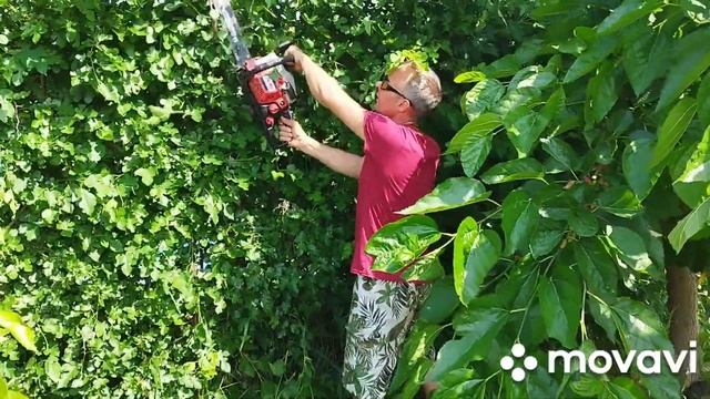 кусторез из бензопилы смотреть онлайн