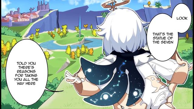 Paimon BRUTALLY eats Pyro Slime | Genshin Impact Manga смотреть онлайн
