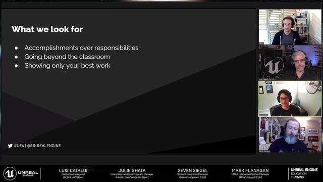 Student Portfolio & Internship: Tips & Tricks | Unreal Educator Livestream смотреть онлайн
