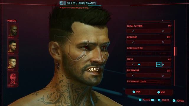 Cyberpunk 2077 Character creation смотреть онлайн