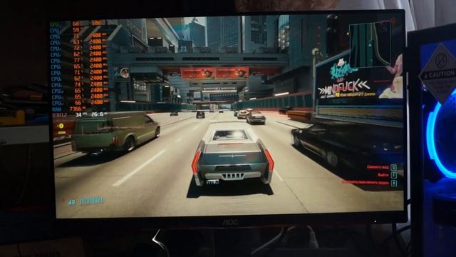 Киберпанк на процессоре за 1000 !!!!! ( xeon e5 2620v2 + rx 580 4g + 8 g ddr3 =???????) смотреть онлайн