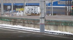 Тепловоз ЧМЭ3-5316 подаёт поезд СПб - Екатеринбург на Ладожский вокзал, СПб