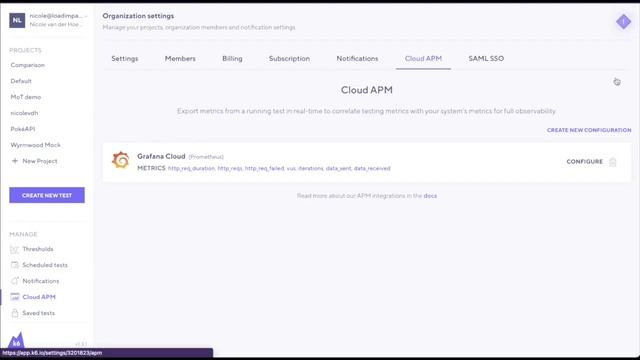 Testing with k6 + Grafana: Better together by Nicole van der Hoeven смотреть онлайн