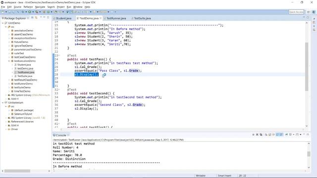JUnit - Execution Procedure and Executing Test смотреть онлайн