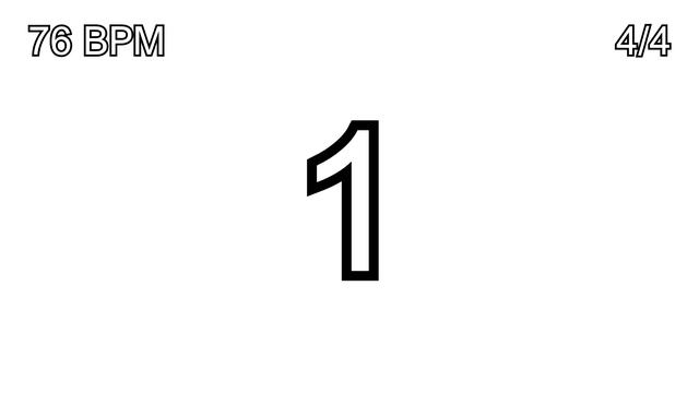 76 BPM Metronome (4/4) + Color Changing Lights (Flashing!) смотреть онлайн
